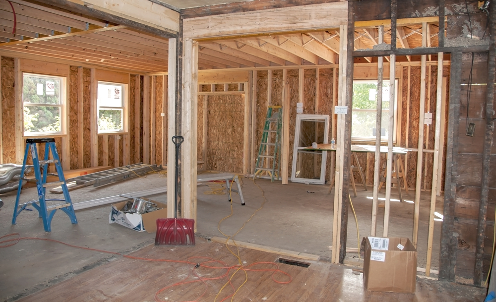 New,Construction,Addition,Being,Added,To,Old,Home Home addition services